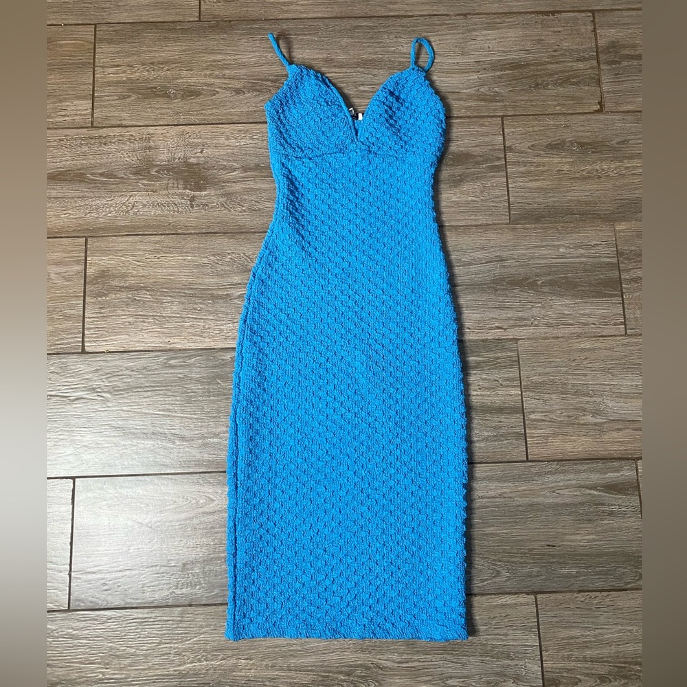 Rolla Coaster Small Blue Bodycon Dress